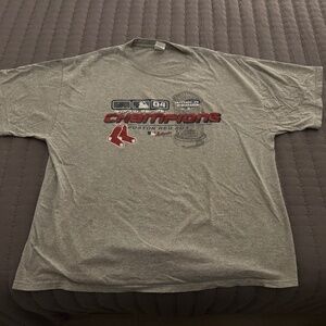 2004 Red Sox World Series Champion Locker T shirt